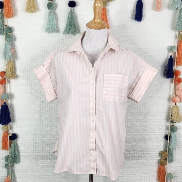 Casa Cabana Darcy Striped Shirt - Picture 1 of 6